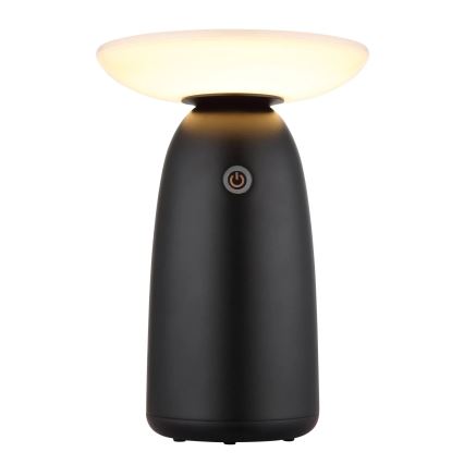 Globo 36625S - Lampe solaire tactile à intensité variable LED/10W/3,7V IP54 noir