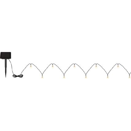 Globo - Guirlande solaire 20xLED/0,06W/3,2V 285 cm IP44