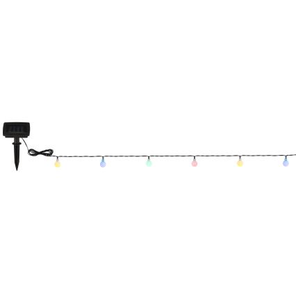 Globo - Guirlande solaire LED 20 LED / 1,2 V IP44 300 mAh 5,8 m
