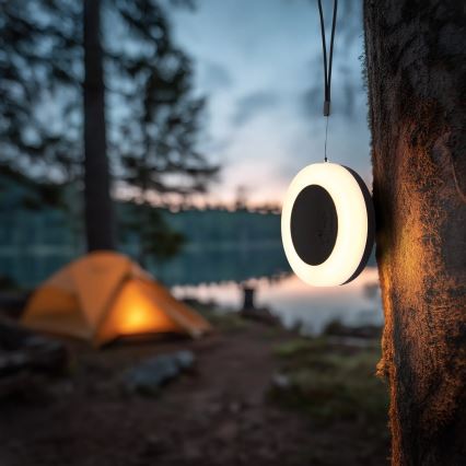 Globo - Lampe solaire LED portable, 3 W, 3,7 V, IP54, 2200 mAh