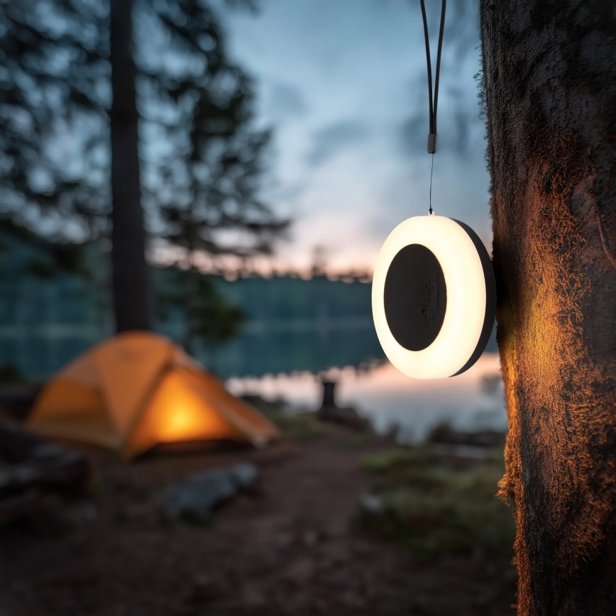 Globo - Lampe solaire LED portable, 3 W, 3,7 V, IP54, 2200 mAh
