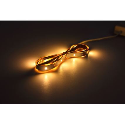 Globo - Bande LED avec capteur LED/1,5W/6V 4xAAA 3000K