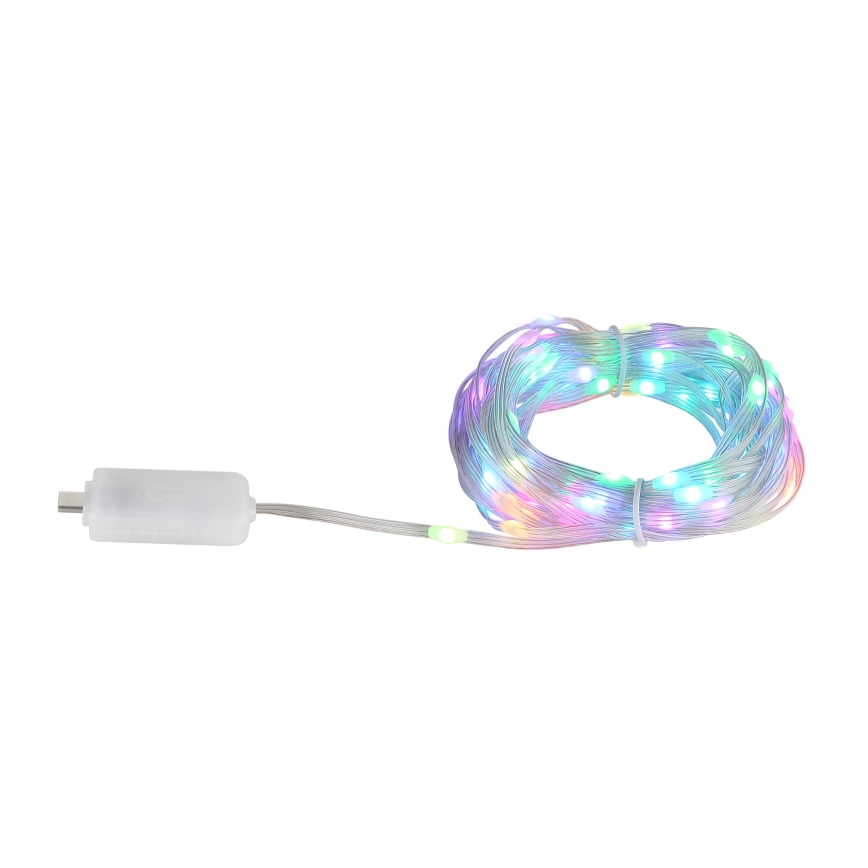 Globo - Ruban RGB 50xLED/0,06W/5V 5 m 27 fonctions