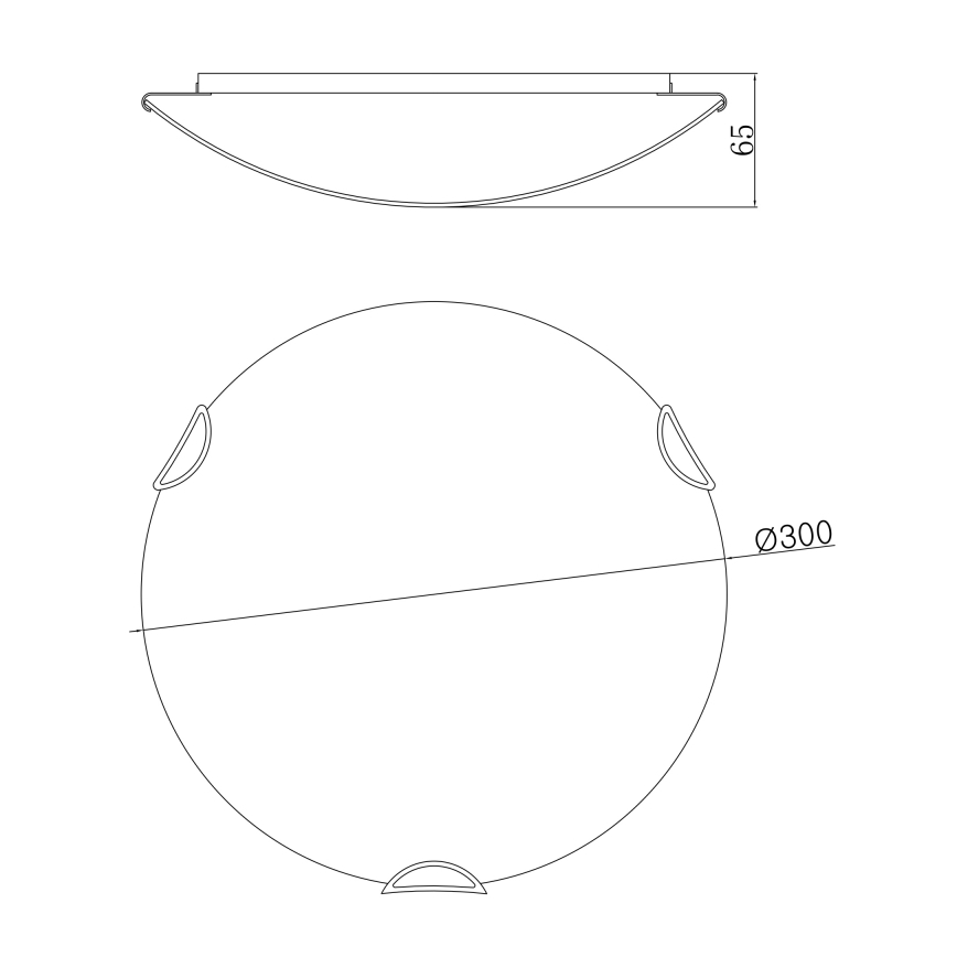 Globo 40402-2 - Plafonnier CALIMERO I 2xE27/60W/230V