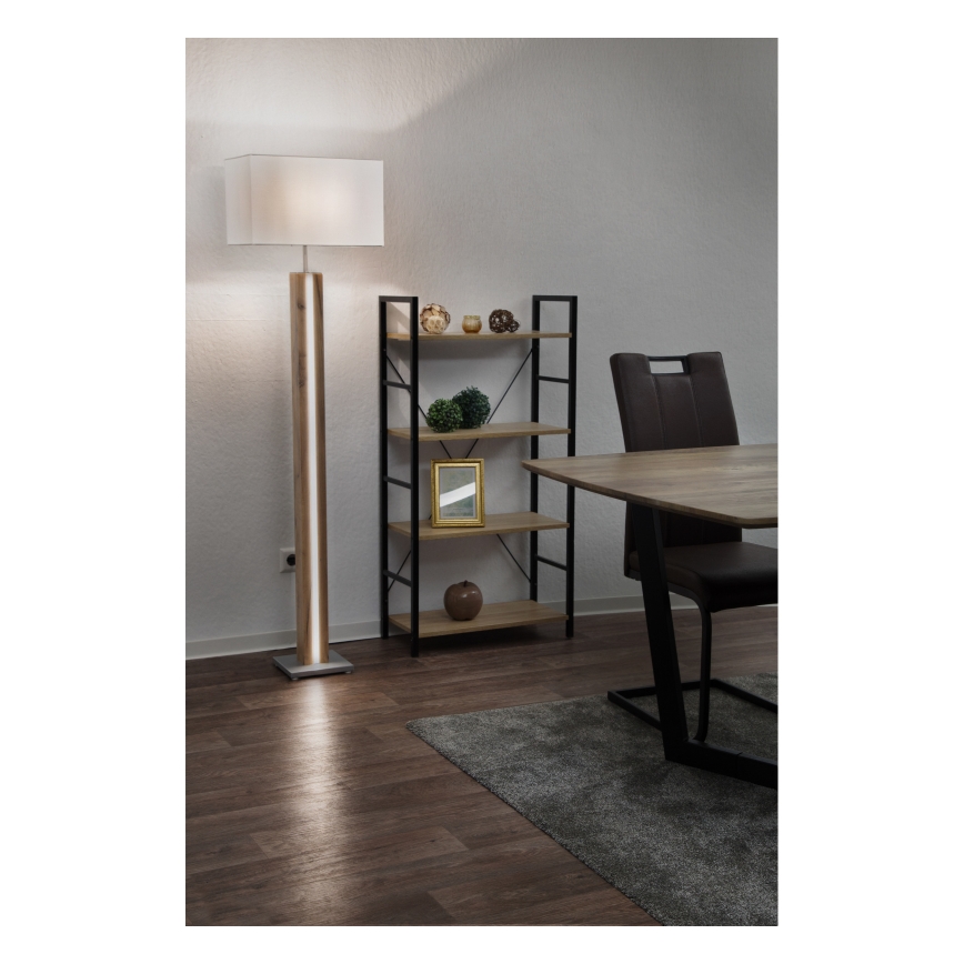 Globo - Lampadaire LED/17W/230V + 1xE27/40W