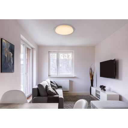Globo - Plafonnier à intensité variable LED/30W/230V 3000-6500K + télécommande