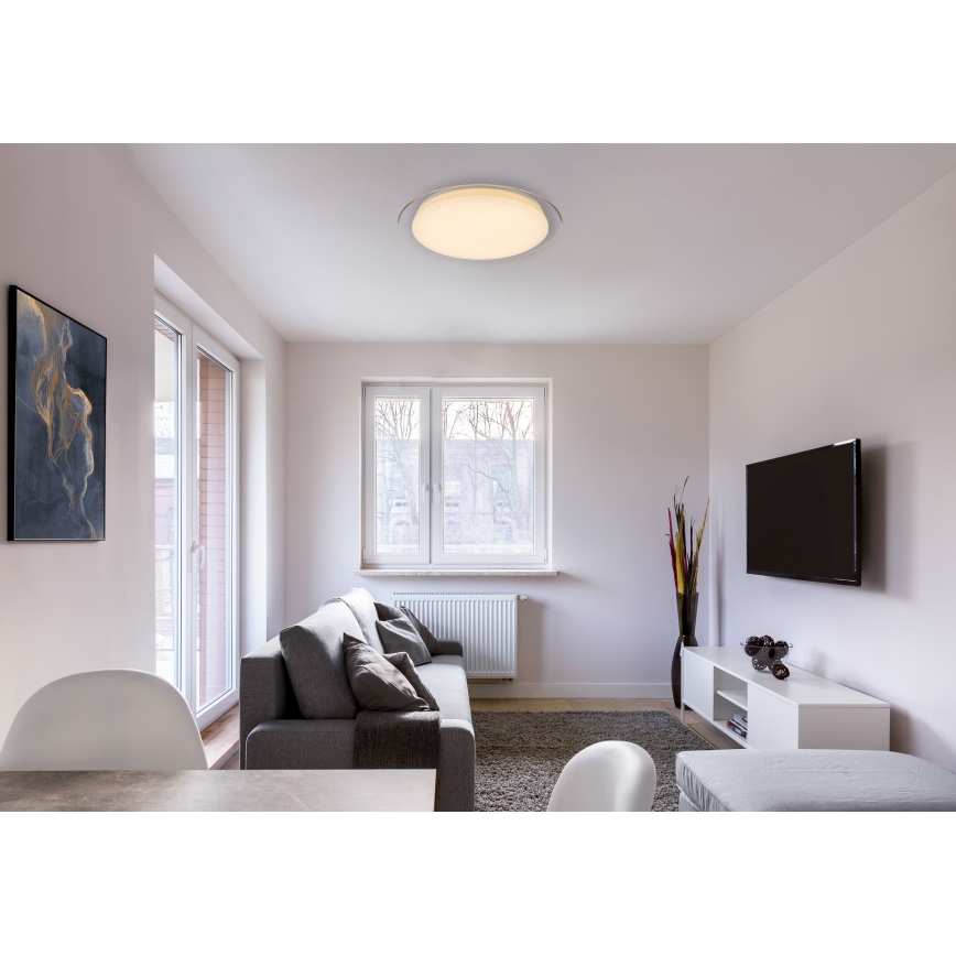 Globo - Plafonnier à intensité variable LED/30W/230V 3000-6500K + télécommande