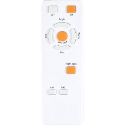 Globo - Plafonnier à intensité variable LED/30W/230V 3000-6500K + télécommande