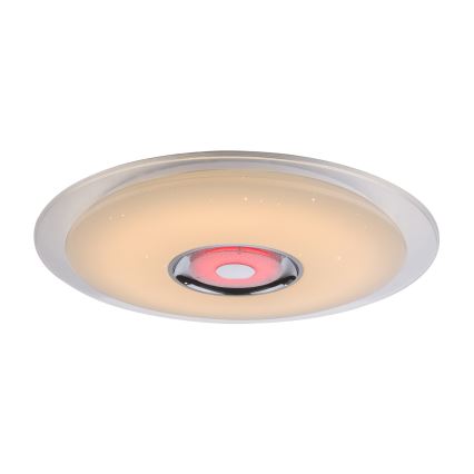 Globo 41341-36 - Plafonnier dimmable LED avec haut-parleur TUNE LED/36W/230V + télécommande