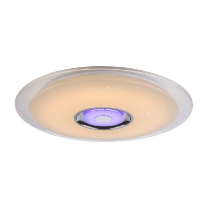 Globo 41341-36 - Plafonnier dimmable LED avec haut-parleur TUNE LED/36W/230V + télécommande