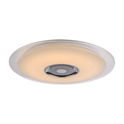 Globo 41341-36 - Plafonnier dimmable LED avec haut-parleur TUNE LED/36W/230V + télécommande