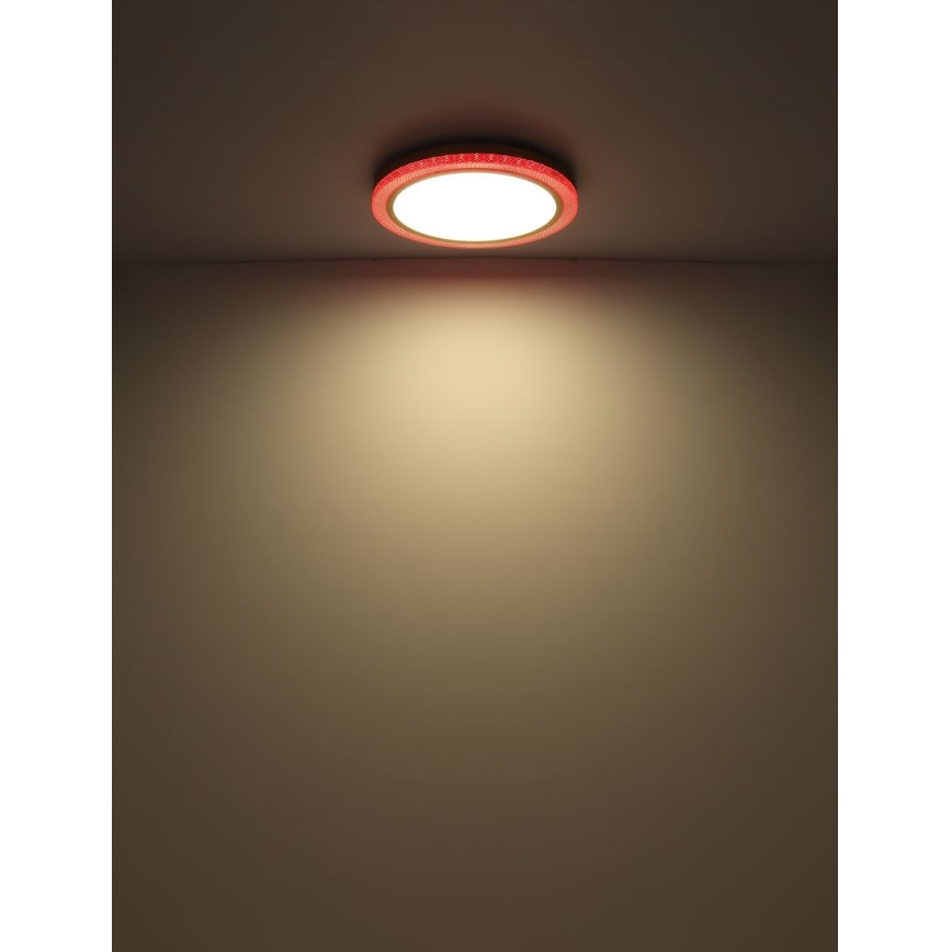 Globo - Plafonier RGBW à intensité variable LED/20W/230V 2700-6500K + télécommande