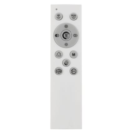 Globo - Plafonier RGBW à intensité variable LED/20W/230V 2700-6500K + télécommande