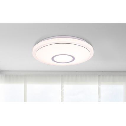 Globo - Plafonier RGBW à intensité variable LED/16W/230V 2700-6500K WiFi Tuya + télécommande