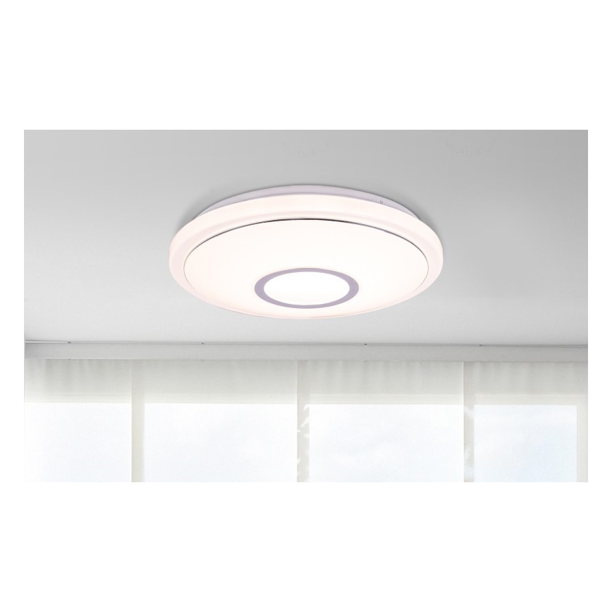 Globo - Plafonier RGBW à intensité variable LED/16W/230V 2700-6500K WiFi Tuya + télécommande
