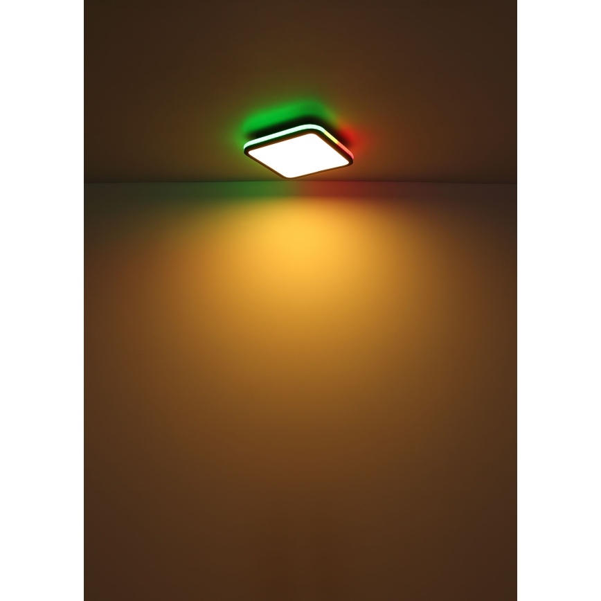 Globo - Plafonnier LED RGBW à intensité variable LED/40W/230V 2700-6500K + télécommande