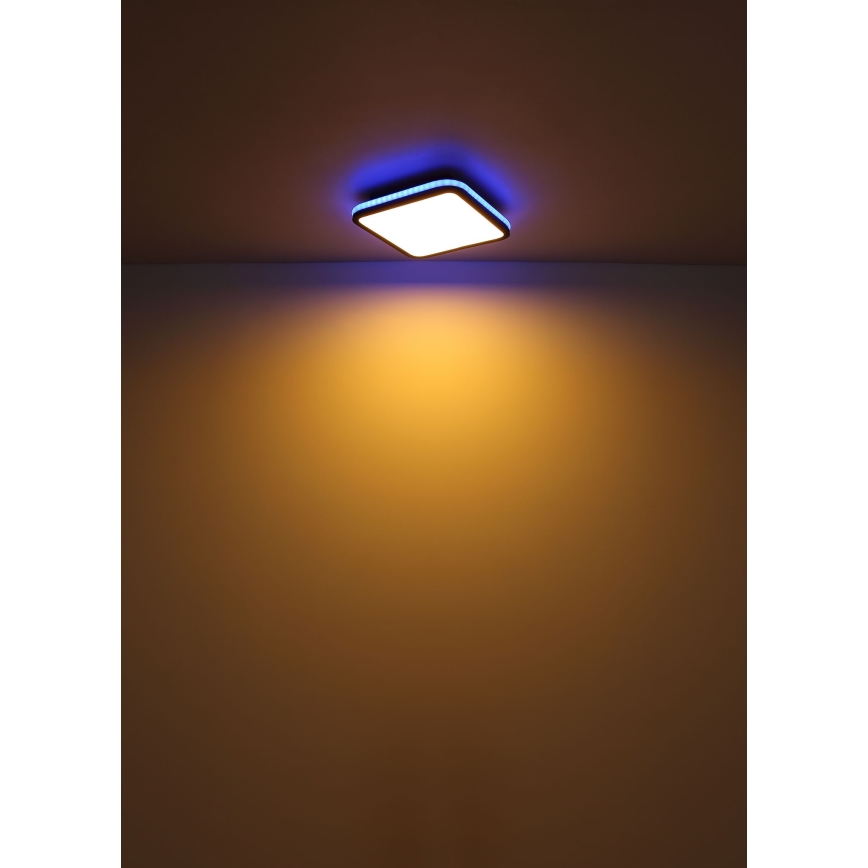Globo - Plafonnier LED RGBW à intensité variable LED/40W/230V 2700-6500K + télécommande
