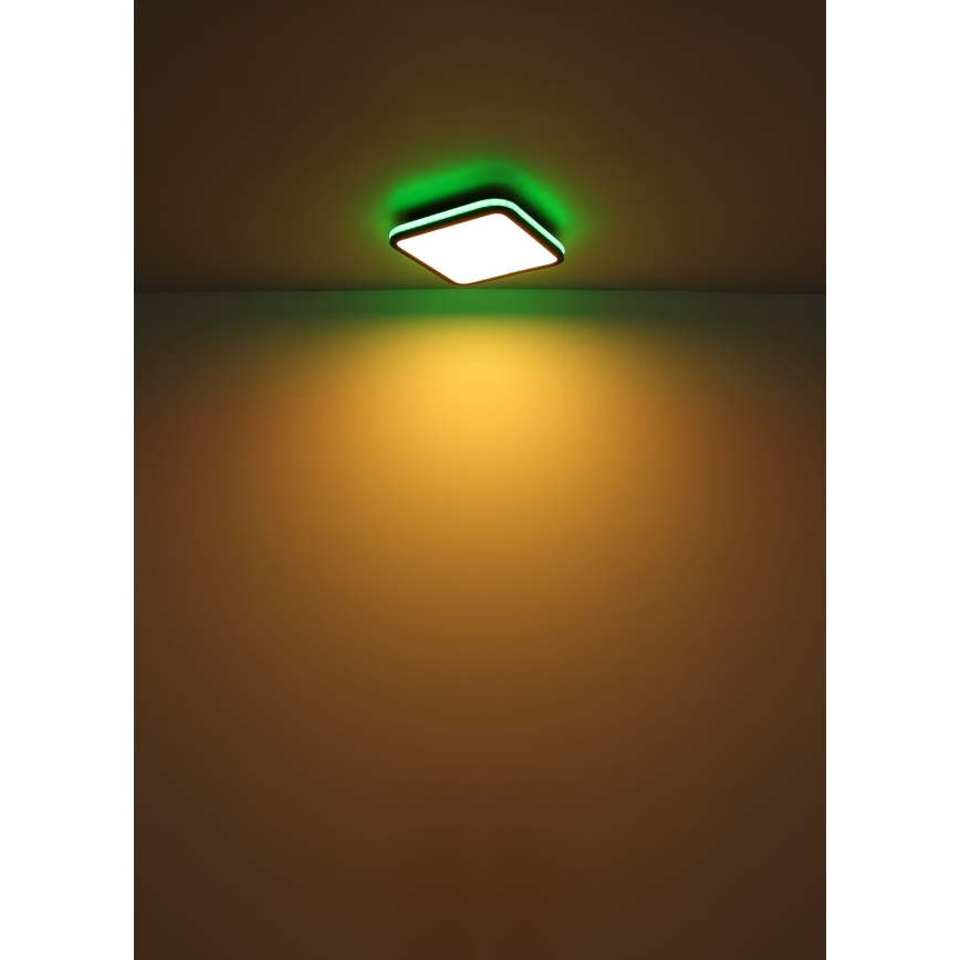 Globo - Plafonnier LED RGBW à intensité variable LED/40W/230V 2700-6500K + télécommande