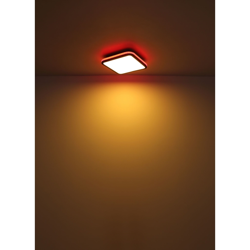Globo - Plafonnier LED RGBW à intensité variable LED/40W/230V 2700-6500K + télécommande