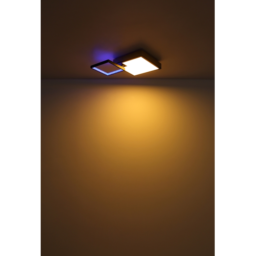 Globo - Luminaire RGBW à intensité variable LED/21W/230V + LED/3W 2700-6500K + télécommande