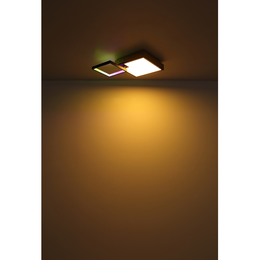 Globo - Luminaire RGBW à intensité variable LED/21W/230V + LED/3W 2700-6500K + télécommande