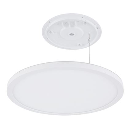 Globo - Plafonnier à intensité variable LED salle de bain LED/18W/230V d. 29,4 cm IP44 blanc