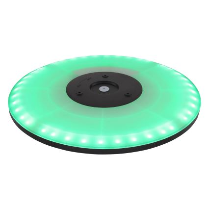 Globo - Plafonnier RGB à intensité variable salle de bain LED/21W/230V 3000-6000K + télécommande IP44 noir