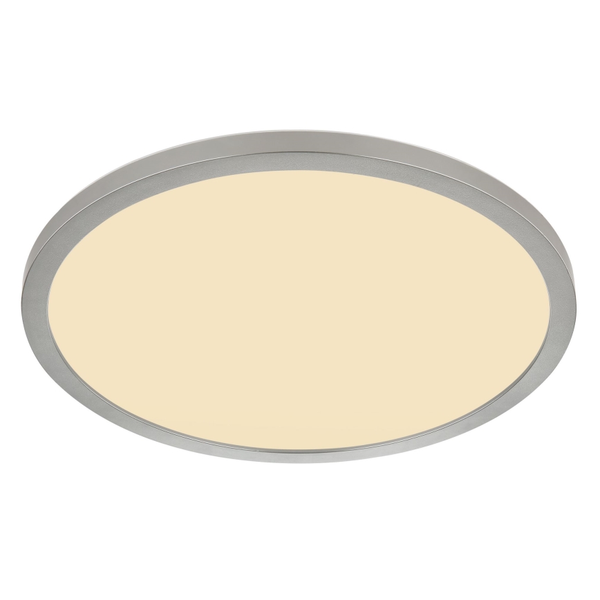 Globo - Plafonnier à intensité variable salle de bain LED/24W/230V d. 42 cm IP44 chrome mat