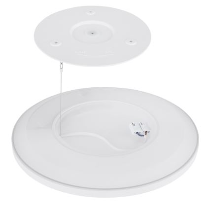 Globo - Plafonnier à intensité variable LED salle de bain LED/24W/230V d. 42 cm IP44 blanc