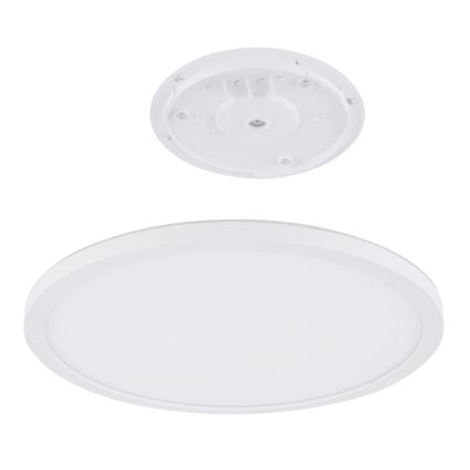 Globo - Plafonnier à intensité variable LED salle de bain LED/24W/230V d. 42 cm IP44 blanc