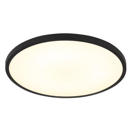 Globo - Plafonnier LED 20 W/230 V 4000 K Ø 30 cm noir