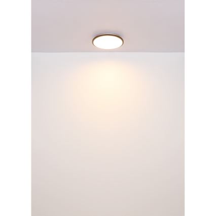 Globo - Plafonnier LED/18W/230V 3000K d. 35 cm noir