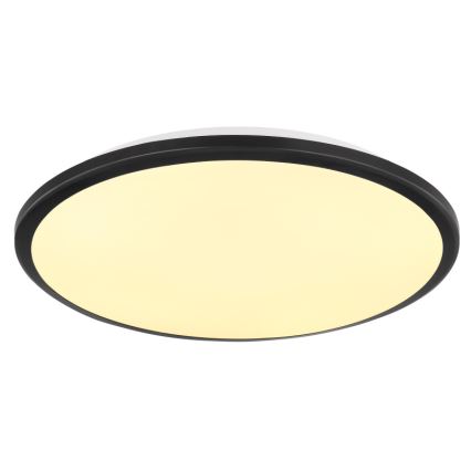 Globo - Plafonnier LED/18W/230V 3000K d. 35 cm noir