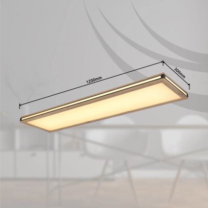 Globo - Plafonnier à intensité variable LED/36W/230V 3000K 30x120 cm