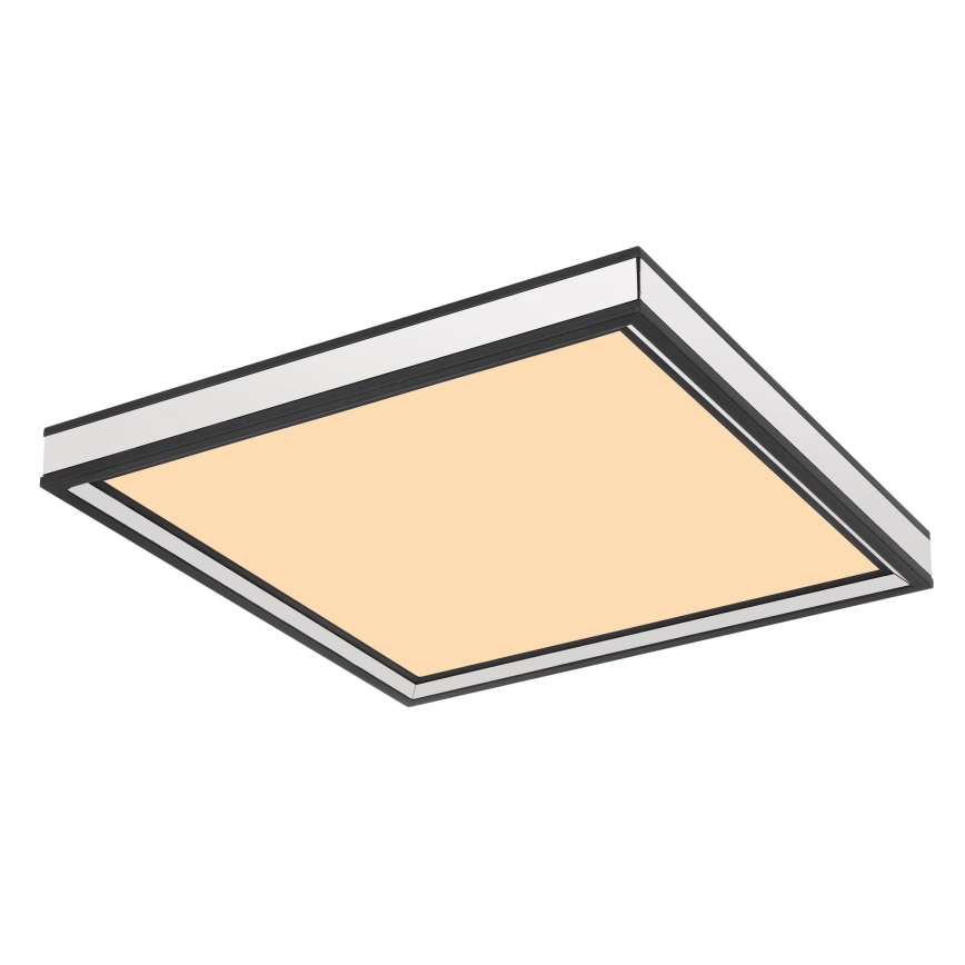 Globo - Plafonnier LED LED/12W/230V 30x30 cm noir/blanc