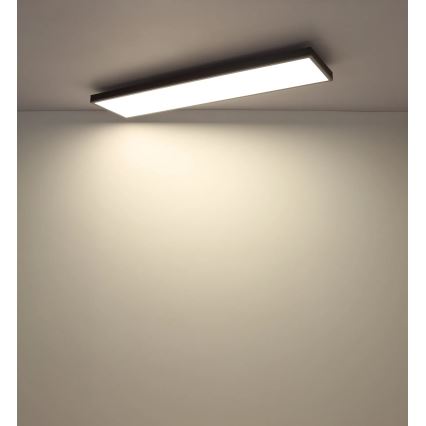 Globo - Plafonnier LED dimmable LED/36W/230V 2700-6500K 30x120 cm + télécommande