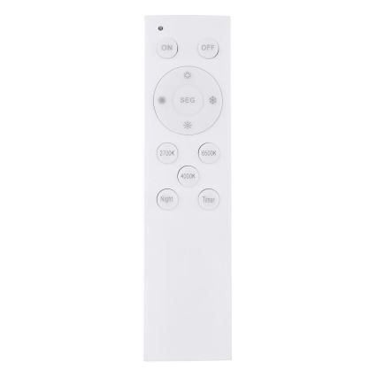 Globo - Plafonnier à intensité variable LED/40W/230V 2700-6500K d. 60 cm + télécommande marron/gris