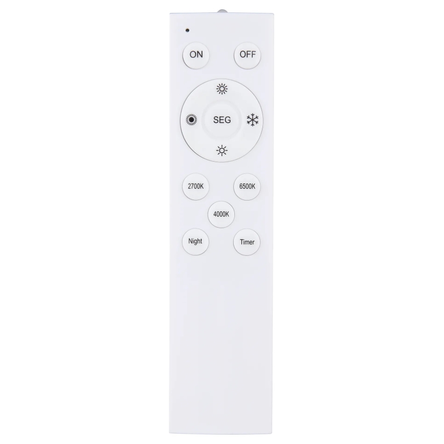 Globo - Plafonnier à intensité variable LED/24W/230V 2700-6500K + télécommande marron/blanc