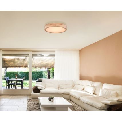Globo - Plafonnier à intensité variable LED/24W/230V 3000-6000K + télécommande