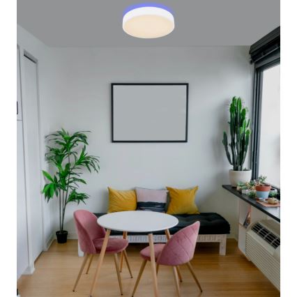 Globo - Plafonnier à intensité variable LED RGB LED/24W/230V + Télécommande