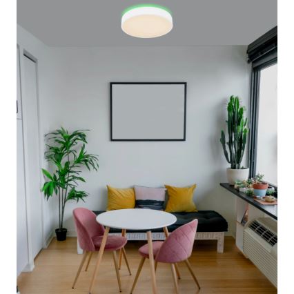 Globo - Plafonnier à intensité variable LED RGB LED/24W/230V + Télécommande