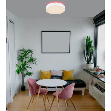 Globo - Plafonnier à intensité variable LED RGB LED/24W/230V + Télécommande