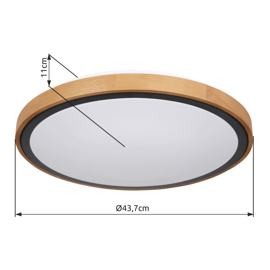 Globo - Plafonnier LED/24W/230V 3000/4500/6000K d. 43,7 cm