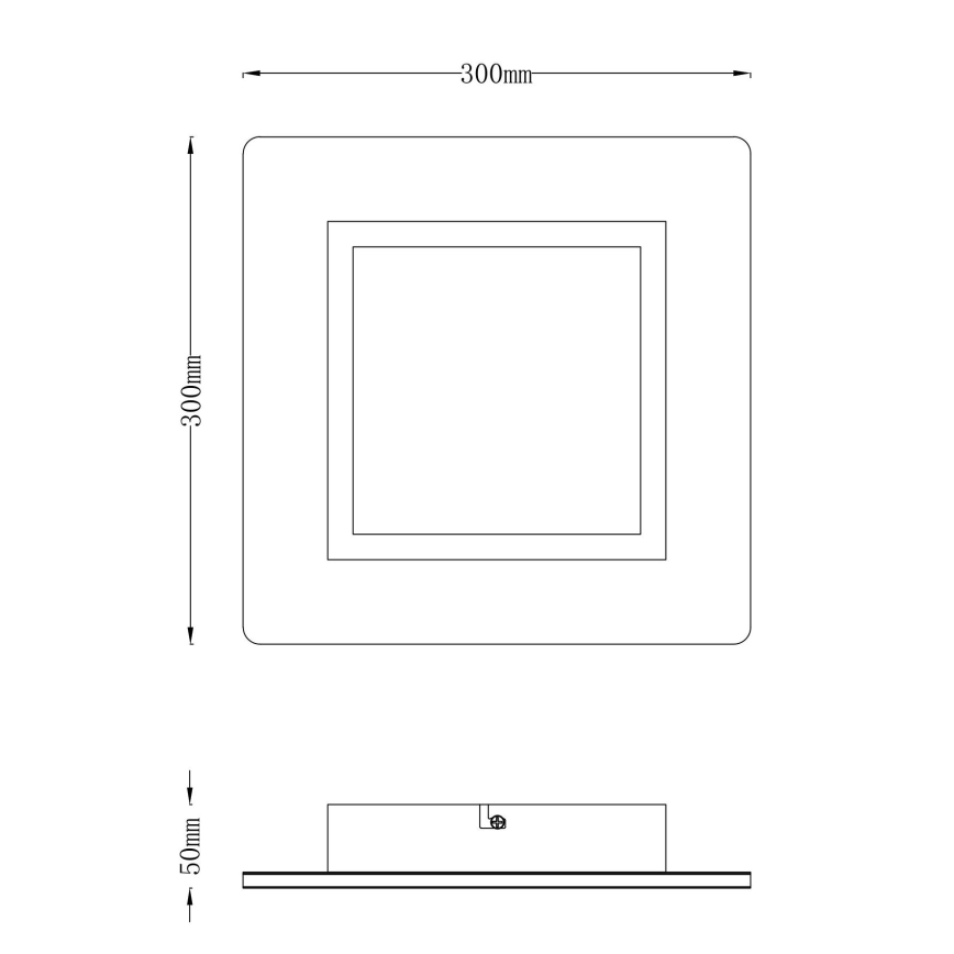 Globo - Plafonnier LED/23W/230V 2700/6500K