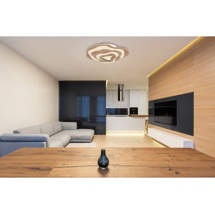 Globo - Plafonnier à intensité variable LED/40W/230V 2700-6000K + télécommande