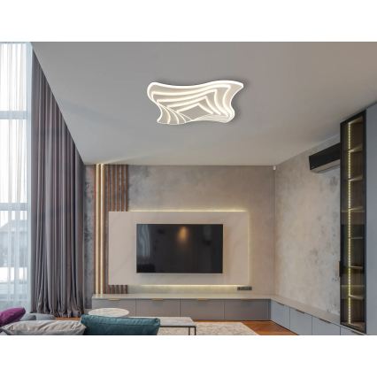 Globo - Plafonnier LED dimmable LED/42W/230V 2700-6000K 45x45 cm + télécommande