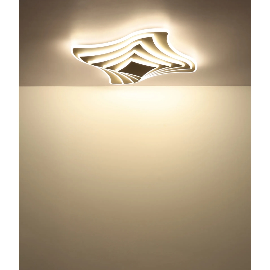 Globo - Plafonnier LED dimmable LED/42W/230V 2700-6000K 45x45 cm + télécommande