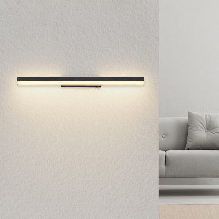 Globo - Applique murale LED/12W/230V 3000/6000K 60 cm noir