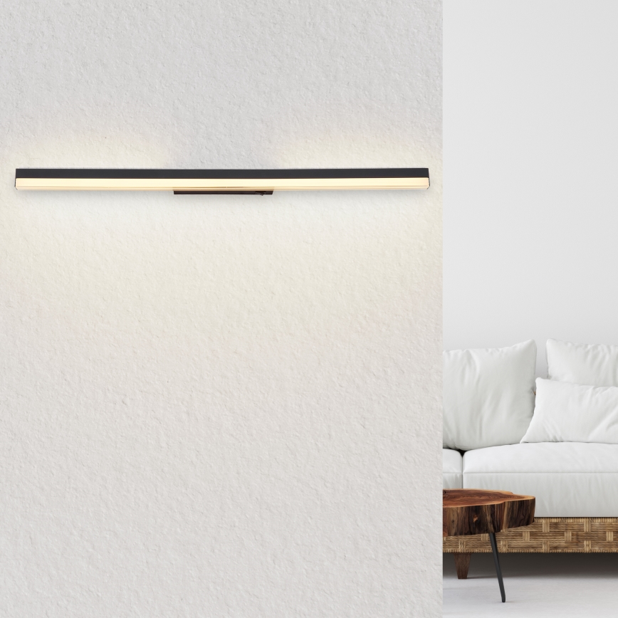 Globo - Applique murale LED/18W/230V 3000/6000K 80 cm noir