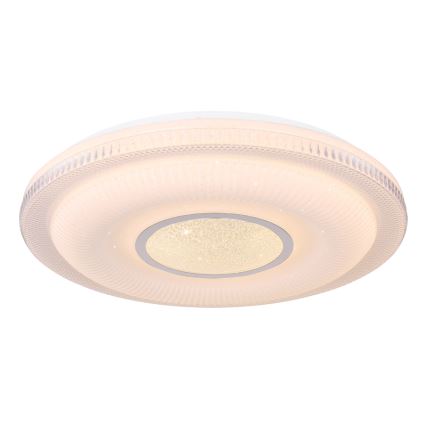 Globo - Plafonnier à intensité variable LED/30W/230V 3000-6500K d. 50 cm blanc Wi-Fi Tuya + Télécommande